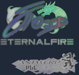 Sticker | xfl0ud (Holo) | Antwerp 2022