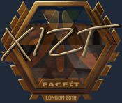 Sticker | Xizt (Gold) | London 2018