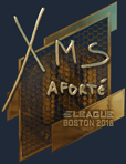 Sticker | xms (Gold) | Boston 2018