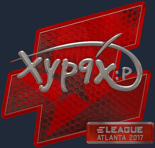 Sticker | Xyp9x (Foil) | Atlanta 2017