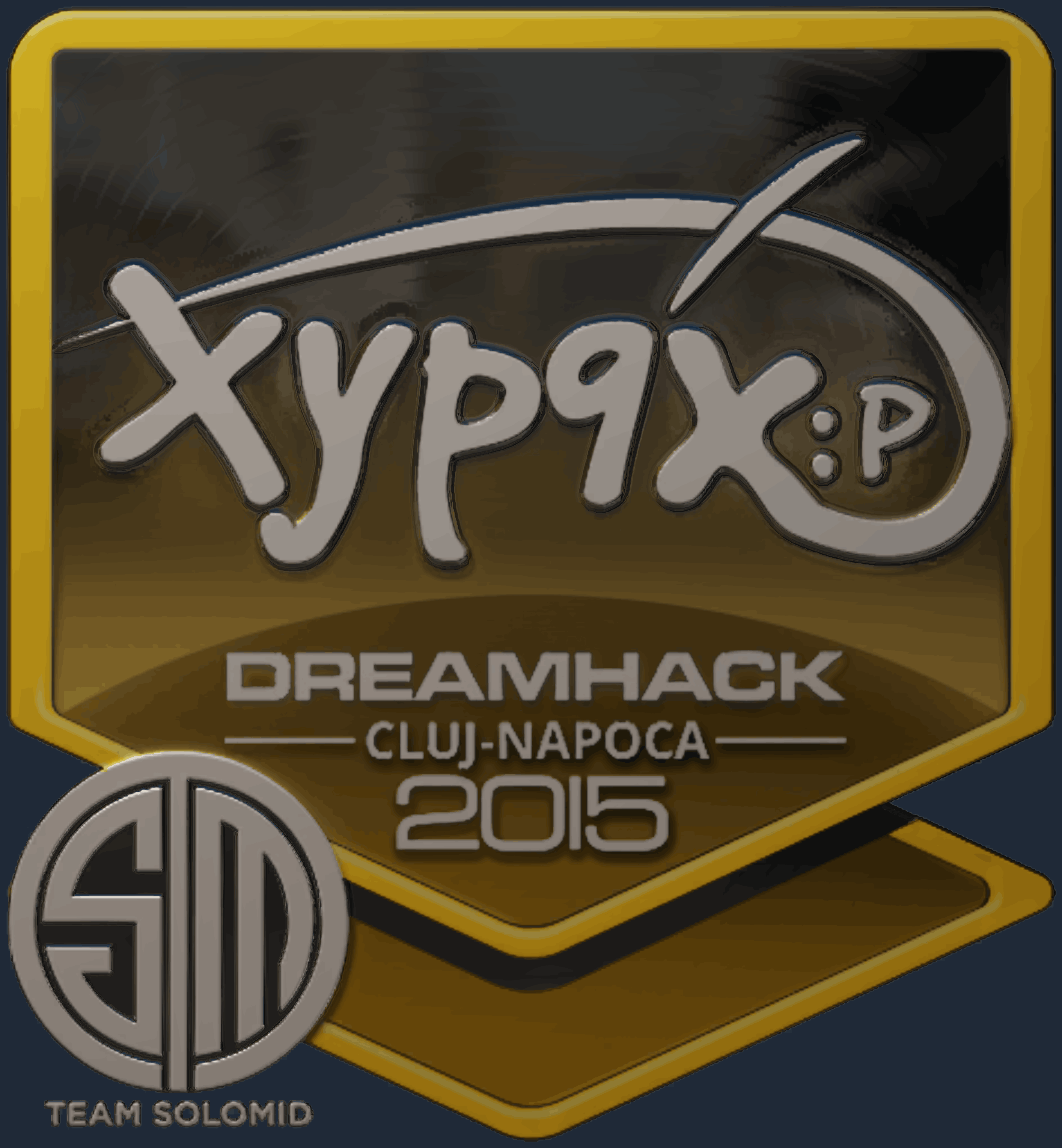 Sticker | Xyp9x (Foil) | Cluj-Napoca 2015