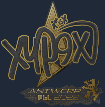 Sticker | Xyp9x (Gold) | Antwerp 2022