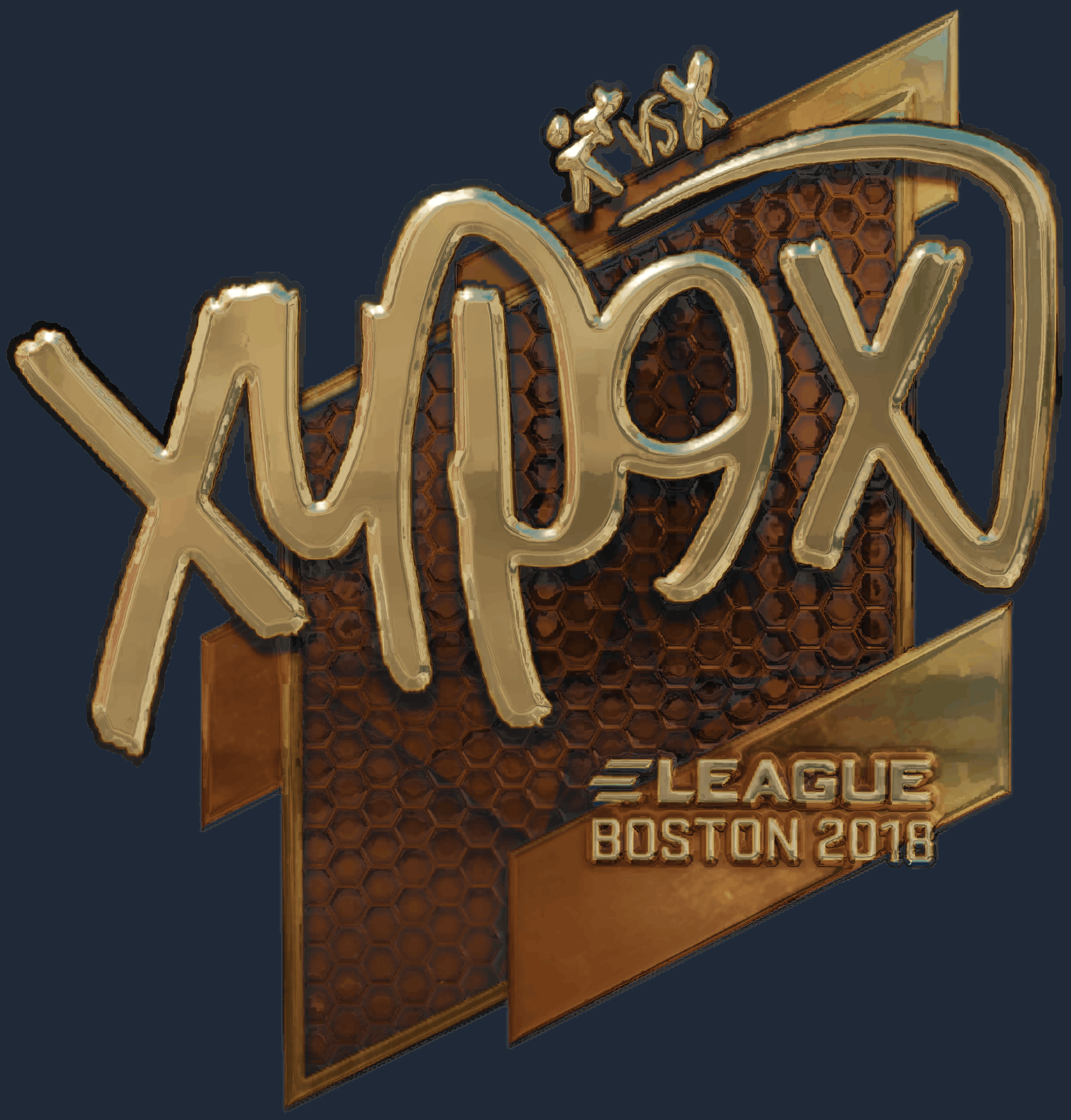 Sticker | Xyp9x (Gold) | Boston 2018