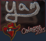 Sticker | yam (Foil) | Cologne 2015 image