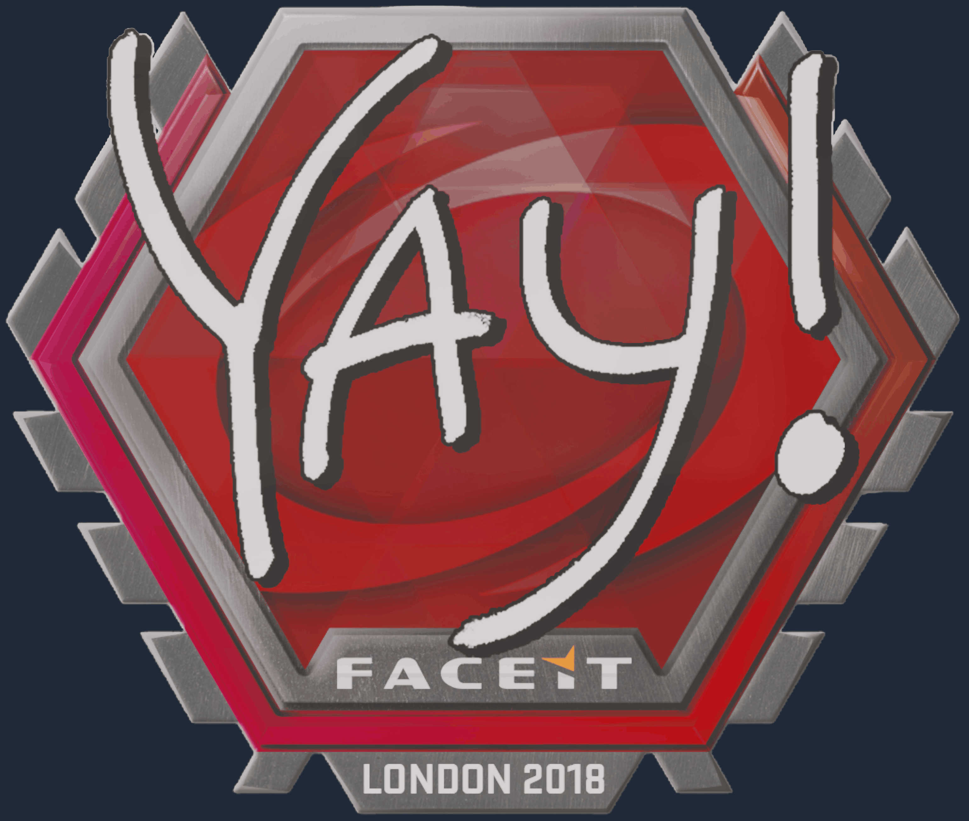 Sticker | yay | London 2018