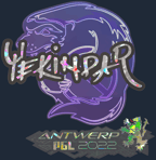 Sticker | YEKINDAR (Glitter) | Antwerp 2022