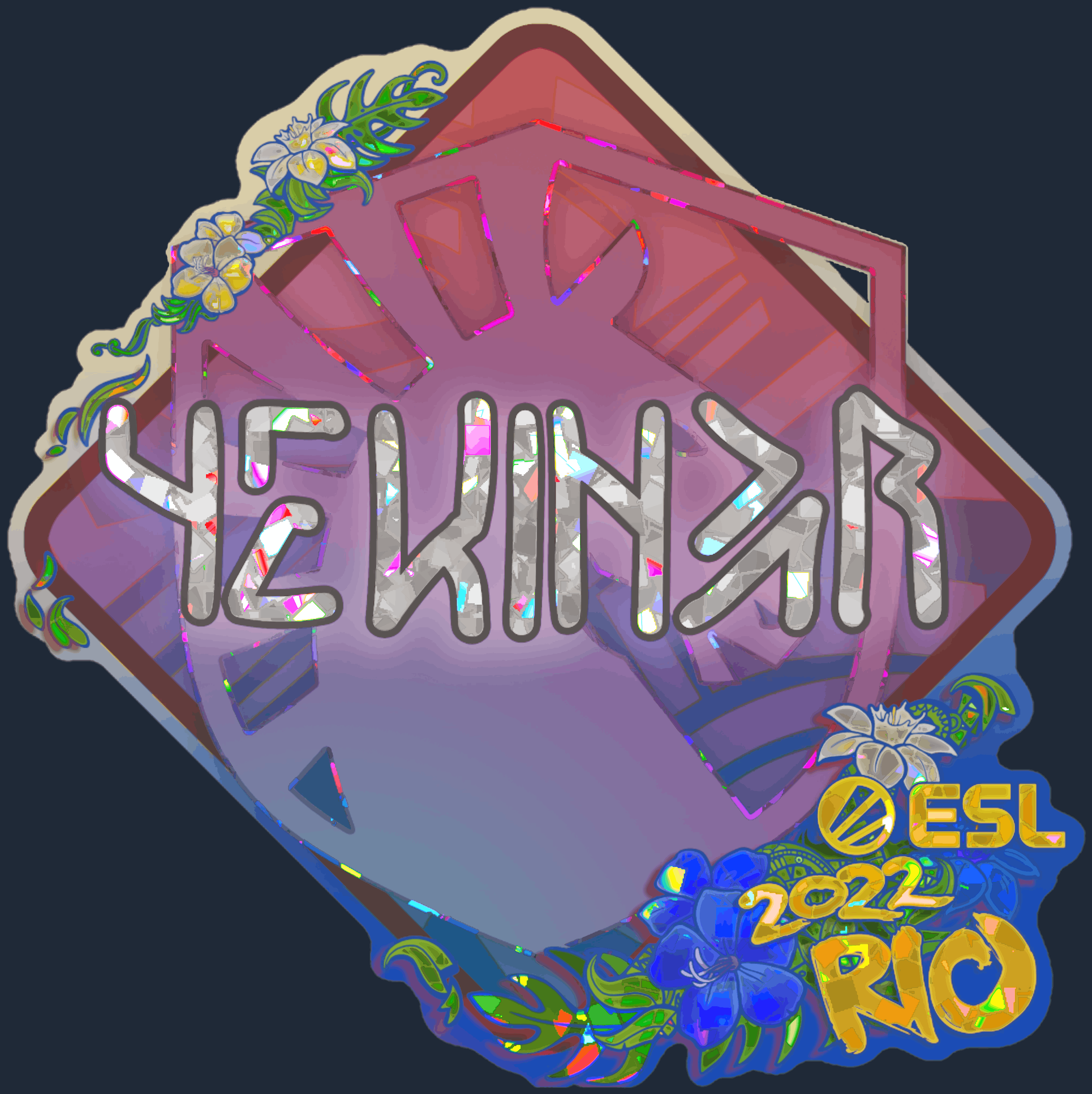 Sticker | YEKINDAR (Glitter) | Rio 2022