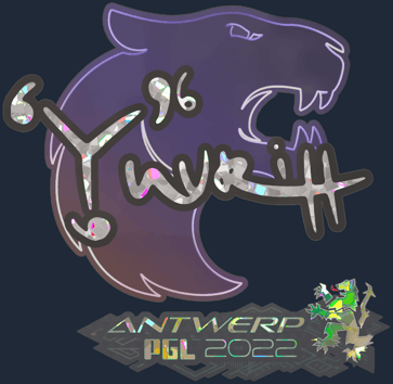 Sticker | yuurih (グリッター) | Antwerp 2022