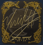 Sticker | yuurih (Gold) | Austin 2025
