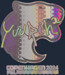 Sticker | yuurih (Holo) | Copenhagen 2024
