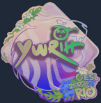 Sticker | yuurih (Holo) | Rio 2022