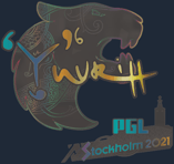 Sticker | yuurih (Holo) | Stockholm 2021