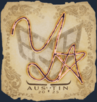 Sticker | yxngstxr | Austin 2025