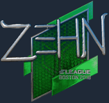 Sticker | zehN (Foil) | Boston 2018