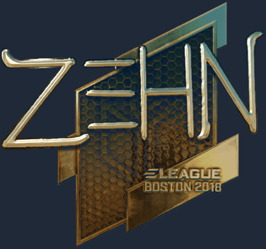 Sticker | zehN (Gold) | Boston 2018