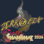 Sticker | zeRRoFIX (Glitter) | Shanghai 2024