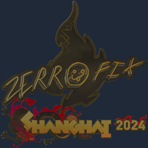 Sticker | zeRRoFIX (Gold) | Shanghai 2024