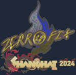 Sticker | zeRRoFIX (Holo) | Shanghai 2024