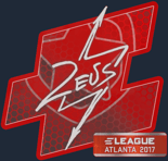 Sticker | Zeus | Atlanta 2017
