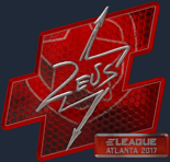 Sticker | Zeus (Foil) | Atlanta 2017
