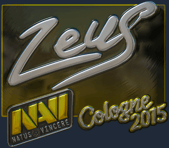 Sticker | Zeus (Foil) | Cologne 2015