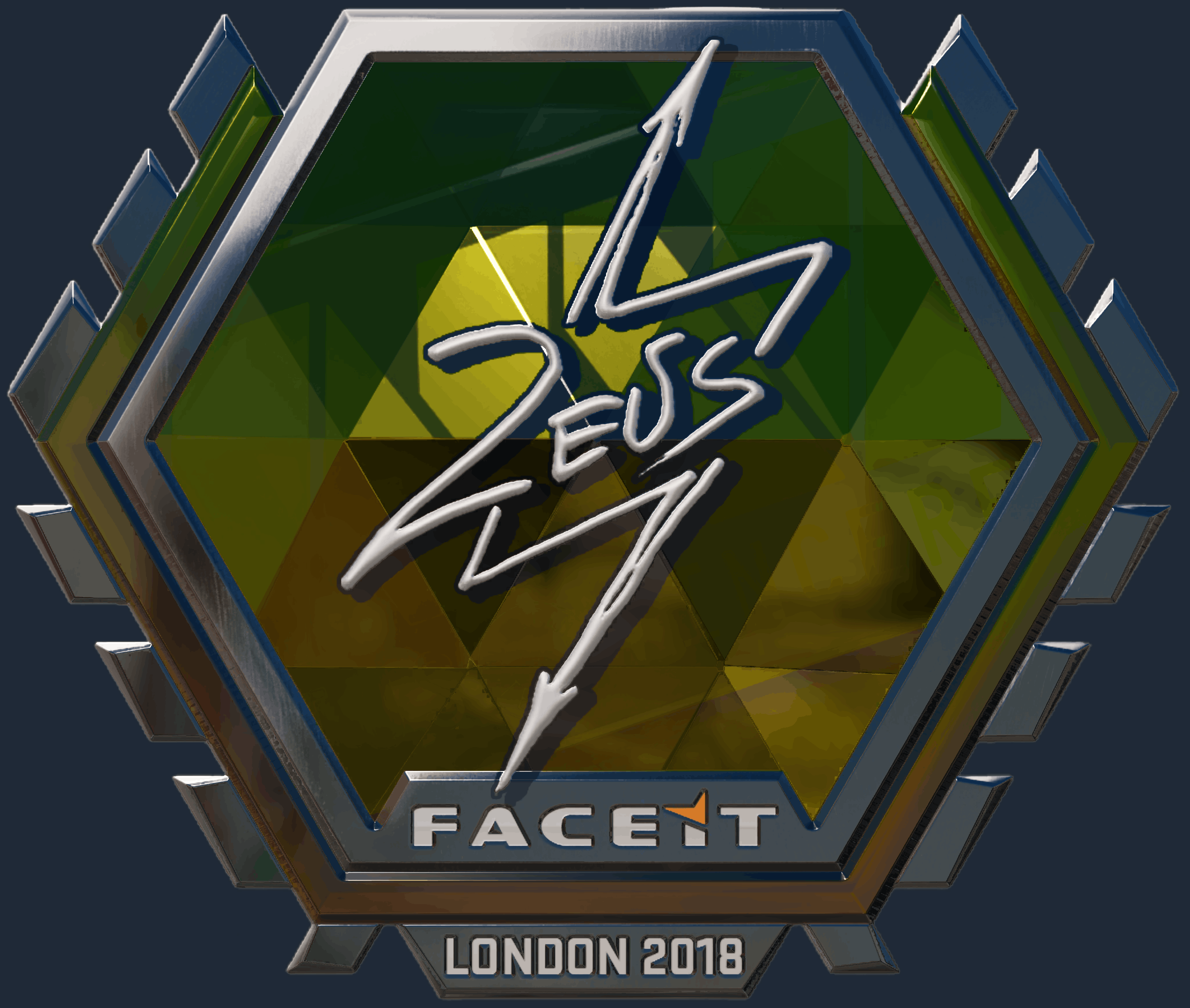 Sticker | Zeus (Foil) | London 2018