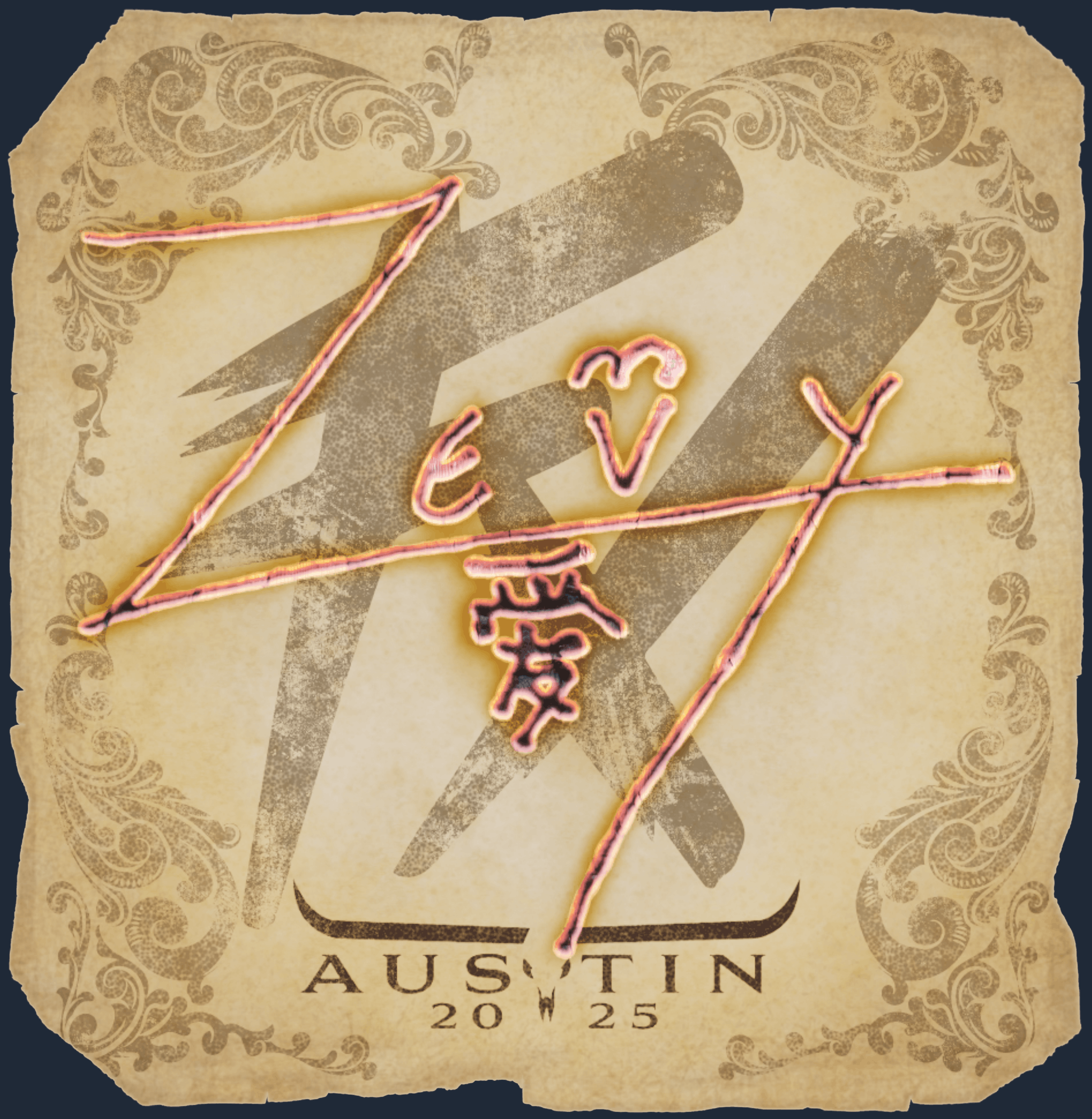 Sticker | zevy | Austin 2025