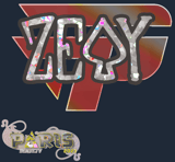 Sticker | zevy (Glitter) | Paris 2023