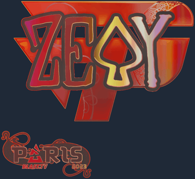 Sticker | zevy (holográfica) | París 2023