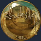 Sticker | zhokiNg (Gold) | Katowice 2019 image