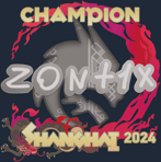 Sticker | zont1x (Champion) | Shanghai 2024