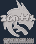 Sticker | zont1x | Copenhagen 2024