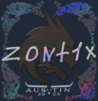 Sticker | zont1x (Holo) | Austin 2025