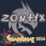 Sticker | zont1x (Holo) | Shanghai 2024