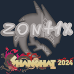 Sticker | zont1x | Shanghai 2024