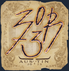 Sticker | zorte | Austin 2025