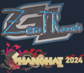 Sticker | ztr (Glitter) | Shanghai 2024
