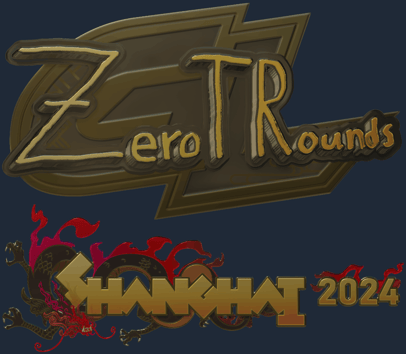Sticker | ztr (dorada) | Shanghái 2024
