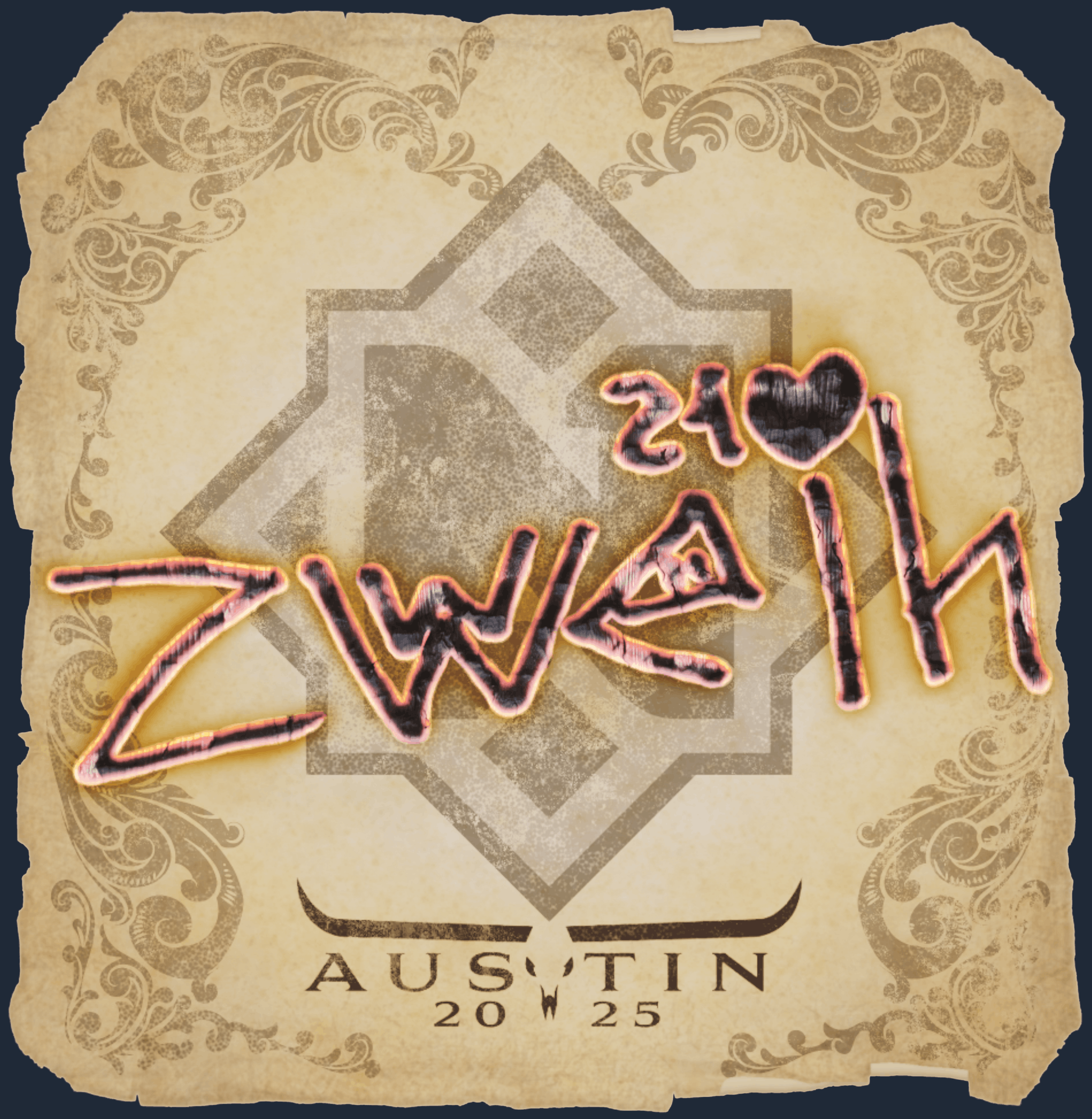 Sticker | zweih | Austin 2025