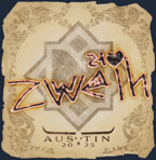 Sticker | zweih | Austin 2025
