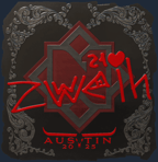 Sticker | zweih (Foil) | Austin 2025