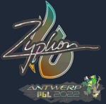 Sticker | Zyphon (Glitter) | Antwerp 2022