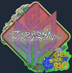 Sticker | Zyphon (Glitter) | Rio 2022