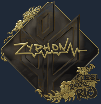 Sticker | Zyphon (Gold) | Rio 2022