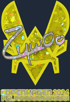 Sticker | ZywOo (Glitter) | Copenhagen 2024