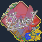 Sticker | ZywOo (Glitter) | Rio 2022