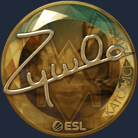 Sticker | ZywOo (Gold) | Katowice 2019 image