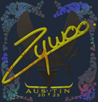 Sticker | ZywOo (Holo) | Austin 2025