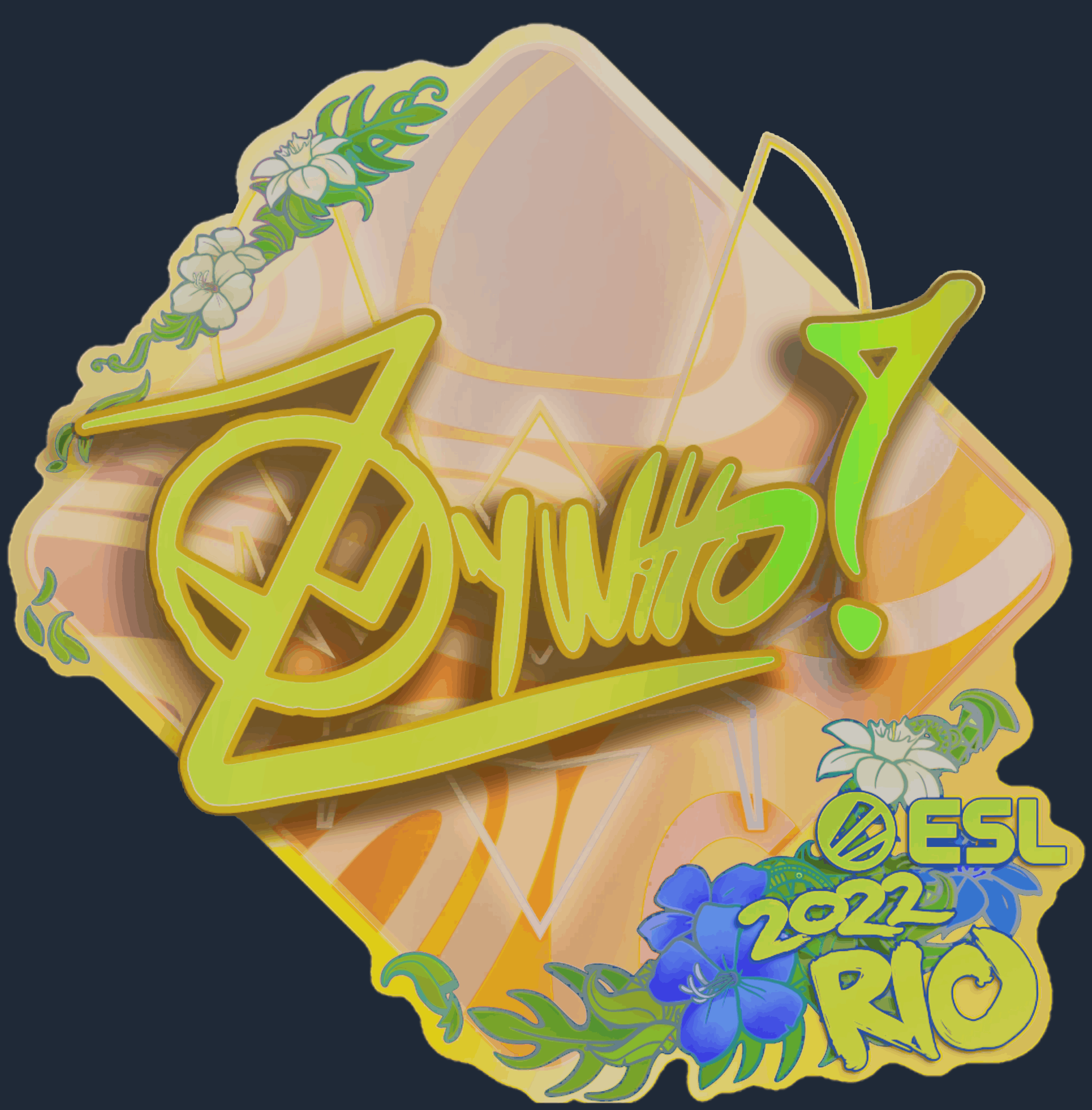 Sticker | ZywOo (Holo) | Rio 2022