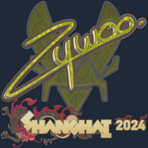 Sticker | ZywOo (Holo) | Shanghai 2024